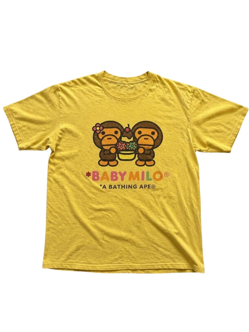 Gildan BABY MILO Yellow Graphic T-Shirt